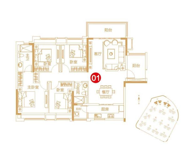888集团电子游戏家装：拉萨保利紫山国际135㎡欧式风格装建鉴赏